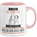 Musikarrangeurin Tasse Geschenk Becher Stark Attraktiv Furchtlos Musikarrangeurin Lustige Geschenkidee Rosa Trendation
