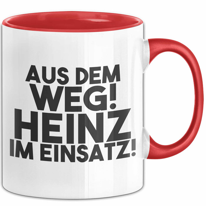 Heinz Tasse Aus Dem Weg! Heinz Im Einsatz! Geschenk