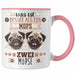 Mops Besitzer Tasse Geschenk Lustiger Spruch Geschenkidee Was Ist Besser Als Ein Mops Rosa Trendation