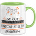 Parkour-Athletin Geschenk Tasse So Gut Kann Nur Eine Parkour-Athletin Aussehen Geschenkidee Geburtstag Weihnachten Lustig Grün Trendation