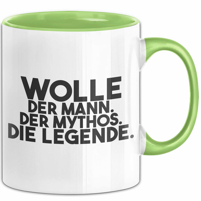 Wolle Tasse Wolle – Der Mann. Der Mythos. Die Legende. Geschenk
