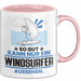 Windsurfer Geschenk Tasse So Gut Kann Nur Ein Windsurfer Aussehen Geschenkidee Kaffee-Becher Rosa Trendation