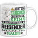 Reisender Geschenk Tasse Lustiger Spruch Erheben Sie Sich Der Reisender Betritt den Raum Weiß Trendation