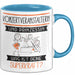 Konzertveranstalterin Und Prinzessin Tasse Geschenk Für Eine Konzertveranstalterin Geburtstag Was Ist Deine Superkraft Blau Trendation