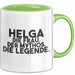Helga Tasse Helga – Die Frau. Der Mythos. Die Legende. Geschenk Grün Trendation