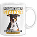 Appenzeller Sennenhund Hund Tasse Geschenk Lustige Geschenkidee Spruch Persönlicher Stalker Ich Folge Dir Wo Du Auch Hingehst Weiß Trendation