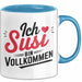 Susi Tasse Geschenk Ich Bin Vollkommen Susi Geschenkidee Geburtstag Blau Trendation