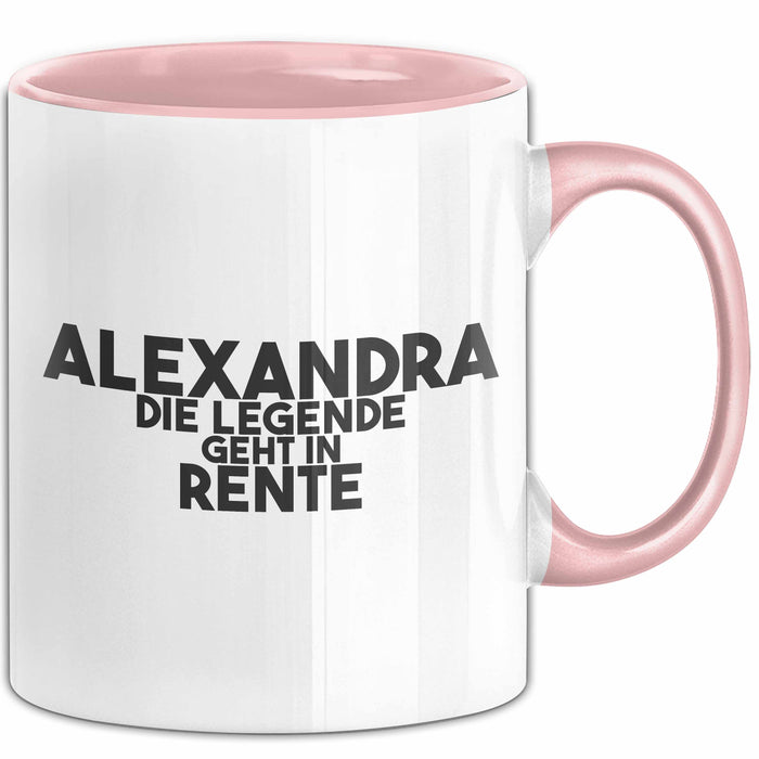 Alexandra Tasse Alexandra – Die Legende Geht In Rente Geschenk