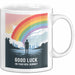 Büroarbeit Kollege Abschied Tasse Geschenk Lustige Geschenkidee Spruch Viel Glück Auf Deiner Neuen Reise Weiß Trendation