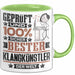 Klangkünstler Geschenk Lustiger Spruch für Klangkünstler Geschenkidee Bester Klangkünstler Der Welt Grün Trendation