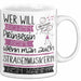 Straßenmusikerin Tasse Geschenk Spruch Wer Will Schon Prinzessin Sein Wenn Man Auch Straßenmusikerin Sein Kann Weiß Trendation