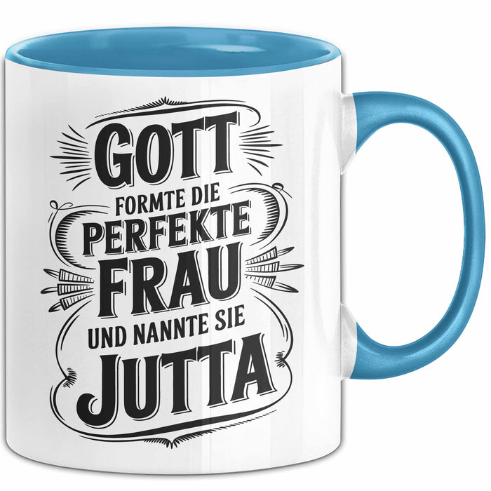 Jutta Tasse Geschenk Gott Formte Die Perfekte Frau Jutta Geschenkidee