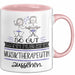 Musiktherapeutin Geschenk Tasse So Gut Kann Nur Eine Musiktherapeutin Aussehen Geschenkidee Geburtstag Weihnachten Lustig Rosa Trendation