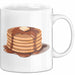 Pfannkuchen Süchtiger Tasse Geschenkidee für Morgen Stapel Weiß Trendation