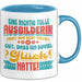 Trainer Coach Tasse Geschenk Lustige Geschenkidee Spruch Eine Richtig Tolle Ausbilderin Findet Man Nicht Überall Blau Trendation
