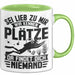 Taucher Tasse Geschenk Becher Sei Lieb Zu Mir Wir Kennen Plätze Da Findet Dich Niemand Grün Trendation