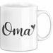 Oma Großmutter Tasse Becher Geschenk Lustige Geschenkidee Spruch Oma Weiß Trendation