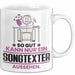 Songtexter Geschenk Tasse So Gut Kann Nur Ein Songtexter Aussehen Geschenkidee Kaffee-Becher Weiß Trendation