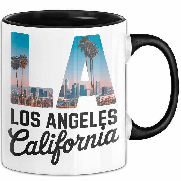 Los Angeles LA Kalifornien USA Tasse Geschenk Lustige Geschenkidee Spruch Trendation