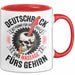 Deutsche Rockmusik Tasse Geschenk Lustige Geschenkidee Rot Trendation