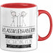 Klassikliebhaberin Weil Es Keinen Schöneren Beruf Gibt Tasse Geschenk für Eine Klassikliebhaberin Lustig Rot Trendation