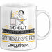Synthesizer-Spielerin Geschenk Tasse So Gut Kann Nur Eine Synthesizer-Spielerin Aussehen Geschenkidee Geburtstag Weihnachten Lustig Weiß Trendation