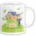 Immobilienmakler Tasse Geschenk Lustige Geschenkidee Spruch Für Haus Verkäufer Weiß Trendation