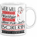 Boxerin Tasse Geschenk Spruch Wer Will Schon Prinzessin Sein Wenn Man Auch Boxerin Sein Kann Weiß Trendation