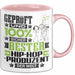 Hip-Hop-Produzent Geschenk Lustiger Spruch für Hip-Hop-Produzent Geschenkidee Bester Hip-Hop-Produzent Der Welt Rosa Trendation