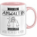 Anwältin Tasse Geschenk Ich Bin Anwältin Warum Weil Ich Es Kann Geschenkidee Geburtstag Rosa Trendation
