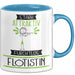 Flötistin Tasse Geschenk Becher Stark Attraktiv Furchtlos Flötistin Lustige Geschenkidee Blau Trendation
