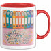 Sticker Fan Tasse Geschenk Lustige Geschenkidee Spruch Für Ästhetik Sammler Rot Trendation