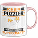 Puzzler Tasse Geschenk für Puzzler Geburtstag Lustiger Spruch Kaffee-Becher Was Ist Deine Superkraft Rosa Trendation