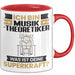 Musiktheoretiker Tasse Geschenk für Musiktheoretiker Geburtstag Lustiger Spruch Kaffee-Becher Was Ist Deine Superkraft Rot Trendation