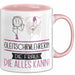 Gleitschirmlehrerin Geschenk Tasse Becher Die Frau Die Allen Kann Geschenkidee für eine Gleitschirmlehrerin Lustig Rosa Trendation