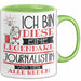 Journalistin Tasse Geschenk Ich Bin Diese Eine Legendäre Journalistin Von Der Alle Reden Geschenkidee Geburtstag Weihnachten Grün Trendation