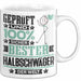 Halbschwäger Geschenk Lustiger Spruch für Halbschwäger Geschenkidee Bester Halbschwäger Der Welt Weiß Trendation