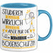 Bogenschützin Tasse Lustiges Geschenk Studieren Kann Wirklich Jeder Nur Die Besten Werden Bogenschützin Blau Trendation
