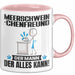 Meerschweinchenfreund Tasse Geschenk für Meerschweinchenfreund Der Mann Der Alles Kann Geschenkidee zum Geburtstag Rosa Trendation