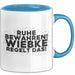 Wiebke Tasse Ruhe Bewahren! Wiebke Regelt Das! Geschenk Blau Trendation