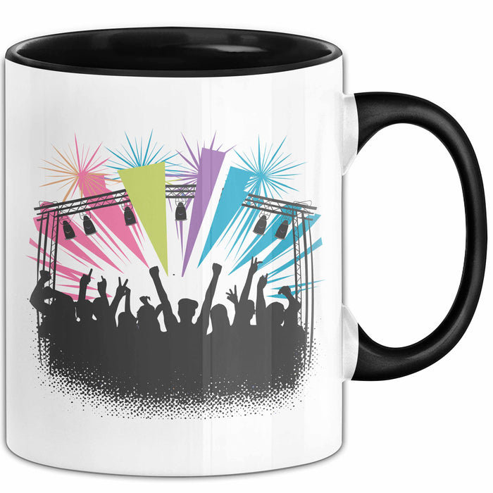 Festivalgänger Tasse Geschenkidee für Live Musik Süchtige Trendation