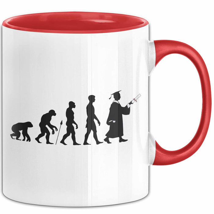 Anwalt Tasse Geschenk Evolution der Juristen Rechtsanwalt Rot Trendation