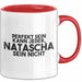 Natascha Tasse Perfekt Sein Kann Jeder, Natascha Sein Nicht Geschenk Rot Trendation
