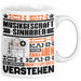 Musikgeschäftsinhaber Geschenk Tasse Lustige Geschenkdiee für einen Musikgeschäftsinhaber Geburtstag Ich Bin Musikgeschäftsinhaber Ich Kann Es Dir Erklären Aber Nicht Für Dich Verstehen Weiß Trendation