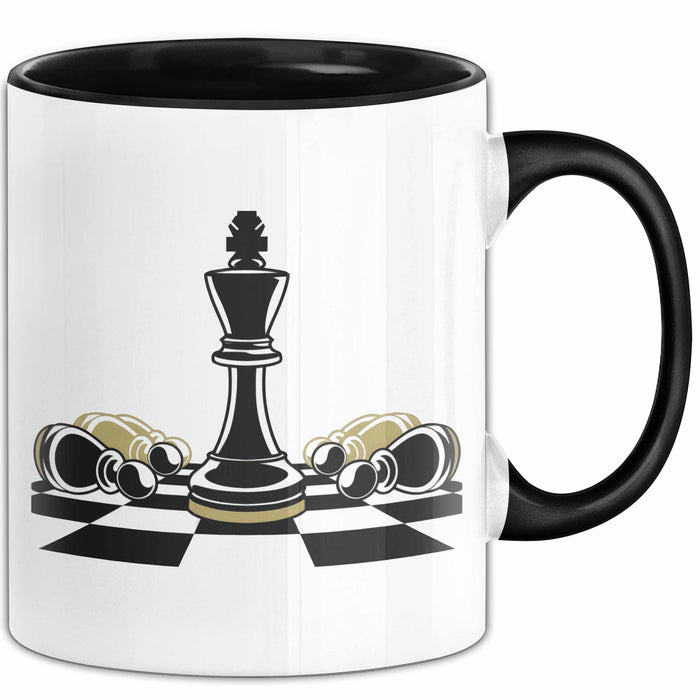 Schachspieler Tasse Geschenkidee Strategie Meister Lustiger Geschenkidee Lustig Trendation