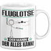 Fluglotse Tasse Geschenk für Fluglotse Der Mann Der Alles Kann Geschenkidee zum Geburtstag Weiß Trendation
