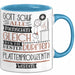 Plattenproduzentin Geschenk Becher Tasse Gott Schuf Alle Menschen Gleich Nur Die Besten Durfeten Plattenproduzentin Werden Geschenkidee Lustig Blau Trendation
