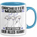 Orchestermusiker Tasse Geschenk für Orchestermusiker Der Mann Der Alles Kann Geschenkidee zum Geburtstag Blau Trendation