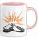 Bushcraft Fan Tasse Geschenkidee Naturfertigkeiten Liebhaber Rosa Trendation