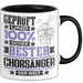 Chorsänger Geschenk Lustiger Spruch für Chorsänger Geschenkidee Bester Chorsänger Der Welt Schwarz Trendation